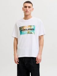 Jack & Jones Koszulka "Indiana" w kolorze białym rozmiar: XXL. Białe bezrękawniki Jack & Jones, xxl, bez wzorów, z bawełny, bez kołnierzyka, bez ramiączek. Za 48.16 zł.