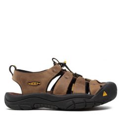 Sandały Keen. Brązowe sandały Keen, bez zapięcia. Za 579.99 zł.