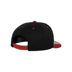Czapka Flexfit 110. Czarne czapki z daszkiem FLEXFIT, bez wzorów, z poliakrylu. Za 95.65 zł.