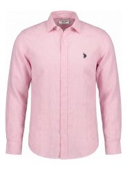 U.S. Polo Assn. Koszula w kolorze jasnoróżowym rozmiar: 3XL. Różowe koszule U.S. Polo Assn., s, bez wzorów, bez kołnierzyka, bez ramiączek. Za 195.97 zł.