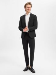 Finshley & Harding garnitur Mężczyźni Slim Fit czarny, 44. Czarne garnitury Finshley & Harding, do pracy, m, bez wzorów. Za 999.95 zł.