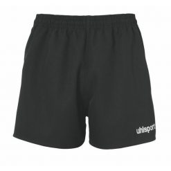 Szorty Uhlsport Rugby. Czarne szorty Uhlsport, bez wzorów, sportowe. Za 123.50 zł.