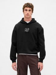 GAP Bluza w kolorze czarnym rozmiar: S. Czarne bluzy GAP, s, bez wzorów, z bawełny, z kapturem. Za 145.26 zł.