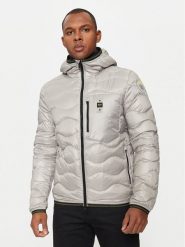 Blauer Kurtka puchowa 24WBLUC03030 Szary Regular Fit. Szare kurtki Blauer, m, bez wzorów, z puchu, bez kaptura. Za 819.99 zł.