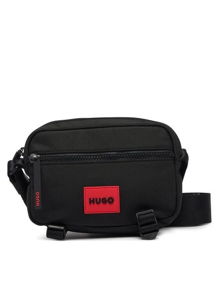 HUGO Saszetka Ethon 3.0 50568271 Czarny. Czarne saszetki i nerki Hugo, bez wzorów, z materiału. Za 374.99 zł.
