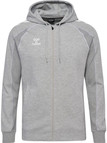Bluza z kapturem i zamkiem błyskawicznym Hummel Move 2.0. Szare bluzy z kapturem Hummel, l, bez wzorów, z bawełny, z kapturem. Za 297.75 zł.