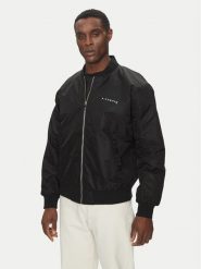 John Richmond Kurtka bomber UMP25070GB Czarny Regular Fit. Czarne kurtki John Richmond, m, bez wzorów, z syntetyku, bez kaptura. Za 1,139.00 zł.
