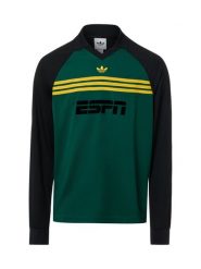Adidas Originals koszula z długim rękawem - klatka piersiowa Mężczyźni Sztuczne włókno zielony|czarny|żółty, S. Czarne koszule adidas Originals, m, bez wzorów, z włókna, bez kołnierzyka, bez ramiączek. Za 179.95 zł.