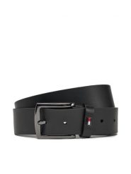 Tommy Hilfiger Pasek Męski Denton 3.5 Ext AM0AM13536 Czarny. Czarne paski Tommy Hilfiger, bez wzorów, ze skóry. Za 179.99 zł.
