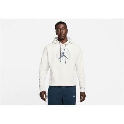 Bluza sportowa męska Nike Air Jordan Essentials Mountainside. Białe bluzy z kapturem Nike, m, bez wzorów, z kapturem. Za 299.00 zł.