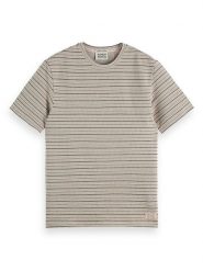 Scotch & Soda Koszulka w kolorze beżowym rozmiar: XL. Brązowe bezrękawniki Scotch & Soda, xl, bez wzorów, bez kołnierzyka, bez ramiączek. Za 59.95 zł.
