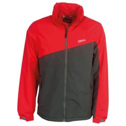 Kurtka wodoodporna Pro-X Elements August. Brązowe kurtki przeciwdeszczowe PRO-X ELEMENTS, m, bez wzorów, bez kaptura. Za 373.00 zł.