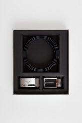 Pasek męski skórzany EMPORIO ARMANI. Paski Emporio Armani, bez wzorów. Za 799.00 zł.