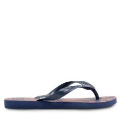 Japonki Havaianas. Niebieskie japonki Havaianas, bez wzorów. Za 59.99 zł.