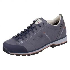 Buty do chodzenia męskie Dolomite Goretex. Szare buty trekkingowe Dolomite, bez wzorów, z gore-texu, bez zapięcia. Za 887.00 zł.