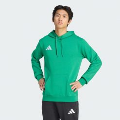 Bluza z kapturem Entrada26. Białe bluzy z kapturem Adidas, xl, z aplikacjami, z bawełny, z kapturem. Za 199.00 zł.