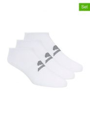 Skechers Skarpety (3 pary) w kolorze białym rozmiar: 41-46. Białe skarpety Skechers, bez wzorów, ze splotem. Za 19.63 zł.