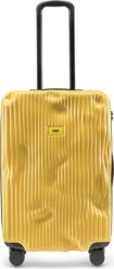 Walizka Stripe średnia Mustard Yellow. Żółte walizki Crash Baggage, bez wzorów, średnie. Za 1,620.00 zł.