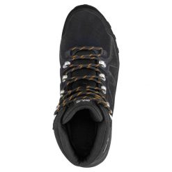Buty trekkingowe męskie Jack Wolfskin Refugio Texapore Mid. Czarne buty turystyczne Jack Wolfskin, bez wzorów, z materiału, za kostkę, bez zapięcia, trekkingowe. Za 579.99 zł.