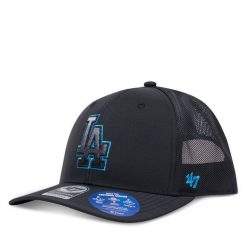 Czapka z daszkiem 47 Brand. Czarne czapki z daszkiem 47 Brand, bez wzorów. Za 99.99 zł.