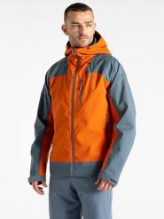 Dare 2b Kurtka funkcyjna "Torrek II" w kolorze pomarańczowo-szarym rozmiar: XL. Pomarańczowe kurtki outdoor i hardshell Dare 2B, m, bez wzorów, z materiału, bez kaptura. Za 238.84 zł.