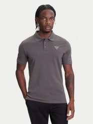 Guess Polo Z5YP02 K9WF1 Szary Regular Fit. Szare koszulki polo Guess, m, z aplikacjami, z bawełny, bez kołnierzyka, bez ramiączek. Za 269.99 zł.