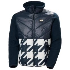 Kurtka puchowa Helly Hansen Village Hybrid. Niebieskie kurtki Helly Hansen, na zimę, m, bez wzorów, z puchu, bez kaptura. Za 770.00 zł.