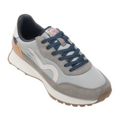 Męskie Zamszowe Buty Sportowe Marine Heritage II. Niebieskie buty turystyczne Regatta, bez wzorów, z materiału, bez zapięcia, trekkingowe. Za 242.99 zł.