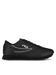 Fila Sneakersy Orbit 1010263-12V Czarny. Czarne buty sportowe casual Fila, bez wzorów, ze skóry, bez zapięcia. Za 199.99 zł.