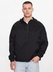 Calvin Klein Jeans Kurtka przejściowa J30J323472 Czarny Regular Fit. Czarne kurtki Calvin Klein Jeans, m, bez wzorów, z jeansu, bez kaptura. Za 469.99 zł.
