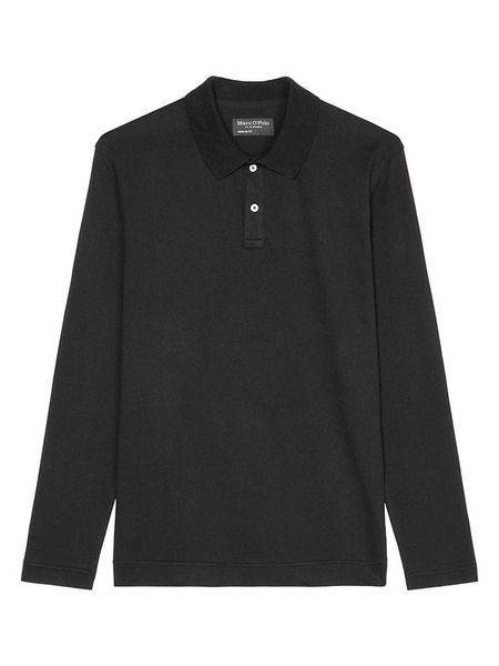 Marc O´Polo Koszulka polo w kolorze czarnym rozmiar: S. Czarne koszulki polo s, bez wzorów, z bawełny, bez kołnierzyka, bez ramiączek. Za 139.87 zł.