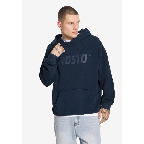 Bluza sportowa męska Prosto Big Log z kapturem. Niebieskie bluzy z kapturem Prosto., m, bez wzorów, z kapturem. W wyprzedaży za 197.99 zł.