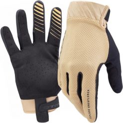Rękawiczki rowerowe długie dla dorosłych MTB Enduro CTM Pathyst. Brązowe rękawiczki CTM, bez wzorów. Za 139.00 zł.