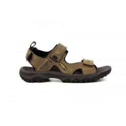 Buty do chodzenia męskie Keen Sandały Męskie Targhee Iii Open Toe Bisonmul. Brązowe buty turystyczne Keen, bez wzorów, z materiału, bez zapięcia, trekkingowe. Za 717.00 zł.