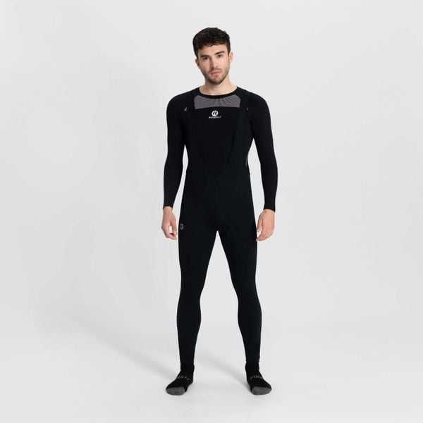Spodnie rowerowe męskie Rogelli Core. Czarne spodenki rowerowe Rogelli, m, bez wzorów, z materiału, rowerowe. Za 313.00 zł.