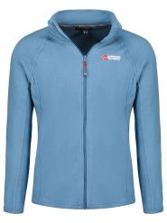 Geographical Norway Kurtka polarowa "Tug" w kolorze niebieskim rozmiar: M. Niebieskie kurtki Geographical Norway, m, bez wzorów, z materiału, bez kaptura. Za 70.74 zł.