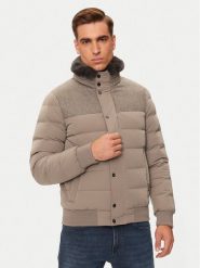 Hetregó Kurtka bomber Boris 8N512R Brązowy Regular Fit. Brązowe kurtki Hetregó, m, bez wzorów, z syntetyku, bez kaptura. Za 1,999.00 zł.