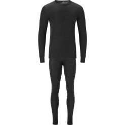 Komplet termoaktywny męski Whistler Cerro Merino. Czarne bielizna termoaktywna WHISTLER, na zimę, m, bez wzorów, bez ramiączek, narciarskie. Za 422.00 zł.