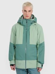 4F Kurtka narciarska w kolorze zielonym rozmiar: L. Zielone kurtki narciarskie i snowboardowe 4F, l, bez wzorów, z meshu, bez kaptura. Za 572.37 zł.
