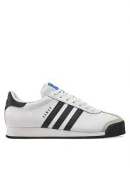 Adidas Sneakersy Samoa 675033 Biały. Białe buty sportowe casual Adidas, bez wzorów, ze skóry, bez zapięcia. Za 369.99 zł.