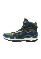 Buty LOWA średnie MADDOX PRO GTX MID. Niebieskie buty turystyczne Lowa, bez wzorów, z gore-texu, bez zapięcia, wspinaczkowe, gore-tex. Za 956.75 zł.