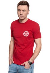 MĘSKI T-SHIRT MUSTANG ALEX C PRINT 1009037 7202. T-shirty Mustang, m, bez wzorów, bez kołnierzyka, bez ramiączek. W wyprzedaży za 39.99 zł.