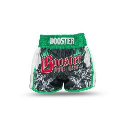 Szorty do boksu tajskiego Booster Fight Gear TBT Country IT. Białe szorty BOOSTER FIGHT GEAR, bez wzorów, sportowe. Za 327.50 zł.