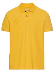 Camel Active Koszulka polo w kolorze żółtym rozmiar: L. Żółte koszulki polo Camel Active, l, bez wzorów, z bawełny, bez kołnierzyka, bez ramiączek. Za 137.10 zł.