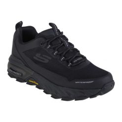 Buty sportowe Sneakersy męskie, Skechers Max Protect-Fast Track. Czarne buty sportowe casual Skechers, bez wzorów, z materiału, bez zapięcia. Za 499.99 zł.