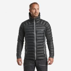 Kurtka narciarska męska Wedze FR900 light. Szare kurtki narciarskie i snowboardowe SIMOND, l, bez wzorów, z materiału, narciarskie. Za 299.99 zł.
