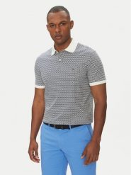 Tommy Hilfiger Polo Interlock MW0MW39234 Granatowy Regular Fit. Niebieskie koszulki polo Tommy Hilfiger, m, bez wzorów, z bawełny, bez kołnierzyka, bez ramiączek. Za 349.99 zł.