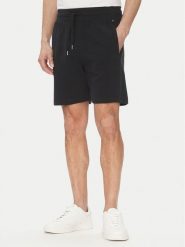 BOSS Szorty sportowe 50540522 Czarny Regular Fit. Czarne krótkie spodenki sportowe Boss, l, bez wzorów, z bawełny. Za 369.99 zł.