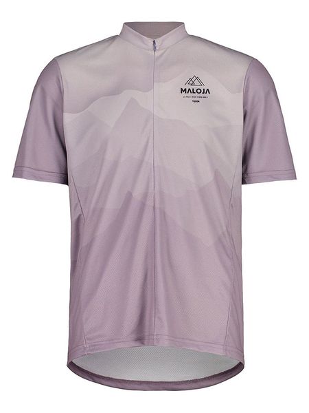 Maloja Koszulka kolarska "MoriM. AM" w kolorze lawendowym rozmiar: XL. Różowe t-shirty sportowe Maloja, bez wzorów, z materiału, bez ramiączek, rowerowe. Za 179.22 zł.