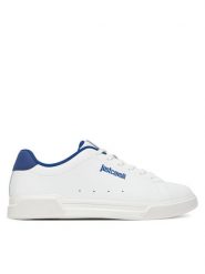 Just Cavalli Sneakersy 80QA3SB6 ZPC25 Biały. Białe buty sportowe casual Just Cavalli, bez wzorów, ze skóry, bez zapięcia. Za 749.99 zł.